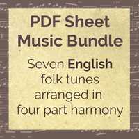 English Tunes Sheet Music Bundle