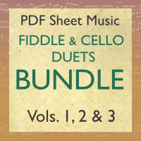 Fiddle and Cello Duets Bundle