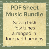 Irish Tunes Sheet Music Bundle