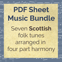 Scottish Tunes Sheet Music Bundle