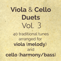 Folk Viola and Cello Duets Sheet Music Volume 3